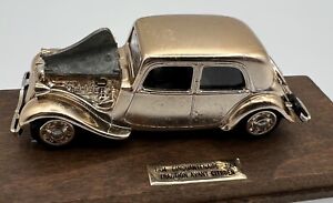 ELIGOR France Limited ED Vintage 1934 CITROEN TRACTION AVANT DIECAST CAR As Is