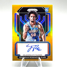 2021-22 Panini Prizm JEREMIAH ROBINSON-EARL #RS-JRE Rookie Auto RC /10