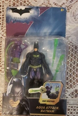 DC Comics Batman Aqua Attack Mattel 5.5 inch Action Figure w/accessories.Read - Image 1 of 4