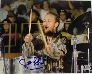 Ginger Baker signed Photo Cream Blind Faith 8x10 drummer beckett coa - Picture 1 of 12