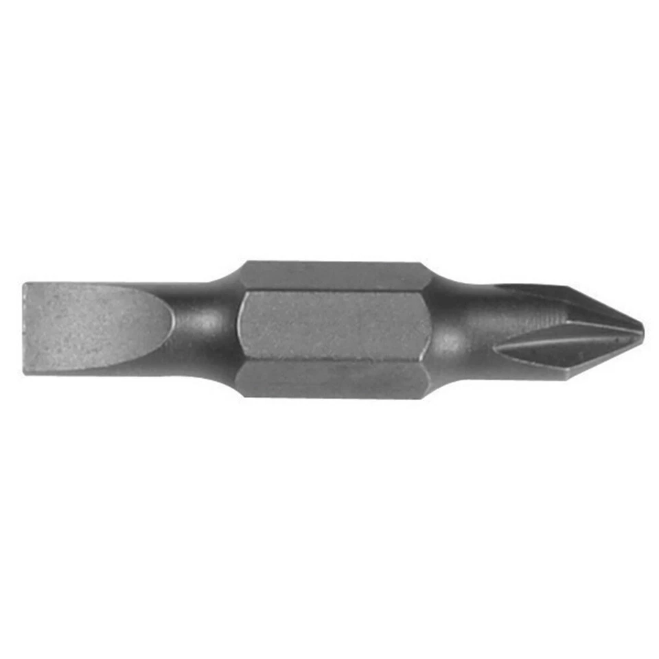 Klein Tools 32482 Replacement Bit. #1 Phillips, 3/16-Inch Slotted (2-Pack) - Image 1 of 1