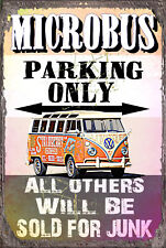 VW Microbus Wall Decor 12x18 PH437