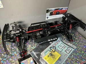 Arrma MOJAVE BLX 6s 1/8 Scale 4WD Desert Truck ROLLER Slider Chassis ARA7604 Red - Picture 1 of 10