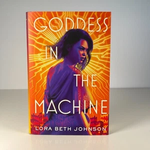 Goddess in the Machine Lora Beth Johnson OwlCrate EXCLUSIVE Signed HARDCOVER - Picture 1 of 13