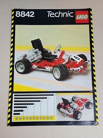 LEGO Technic 8842 Instructions Manual Idea Book (1986) * ORIGINAL! *