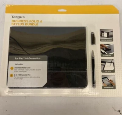 Targus Business Folio Case & Stylus Bundle for iPad 3rd Generation - Image 1 of 4