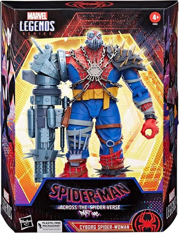 Spider-man Across The Spider-Verse Marvel 6in Cyborg Spider-woman Dlx Figure Cover