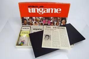 Juego de mesa vintage 1975 The Ungame Tell it Like it is - Imagen 1 de 10