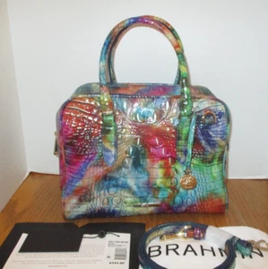 Brahmin Marissa AWESTRUCK Leather Satchel Bag - Picture 1 of 9
