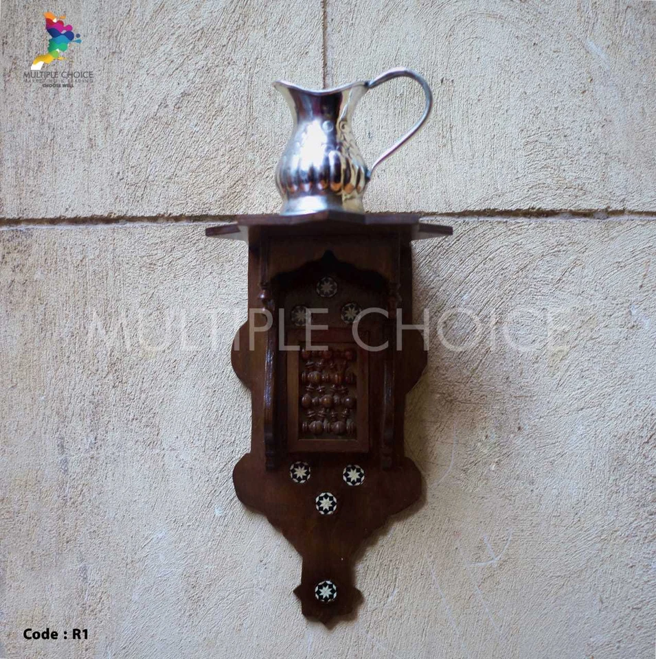 Handmade Wall Mounted Wood Shelf Decorative Shelf Floating Shelf Wooden Shelf - Image 1 of 4