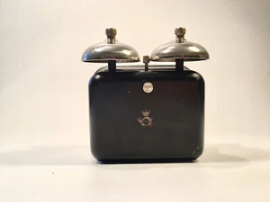 Antigua caja de timbre de teléfono / timbre de teléfono / fábrica de teléfono automático Copenhague - Imagen 1 de 12