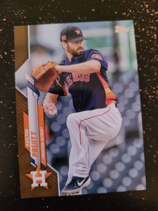 MINT CONDITION 2020 TOPPS UPDATE GOLD 0221/2020 #U203 AUSTIN PRUITT (1)