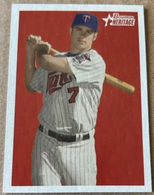JOE MAUER HOF 2006 BOWMAN HERITAGE Card #261 NM-MT Condition - Image 1 of 2