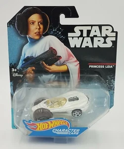 COCHES DE PERSONAJES STAR WARS PRINCESA LEIA HOT WHEELS FUNDIDO DISNEY - Imagen 1 de 6
