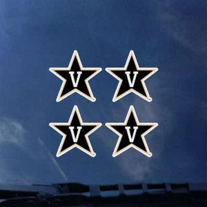 Vanderbilt Commodores Transfer Decals - Set of 4 - Picture 1 of 1