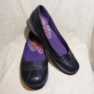 🩰 Merrell Q Form Comfort Sport Ballet Flats sz 9.5 M Black Leather; Details - Picture 1 of 15