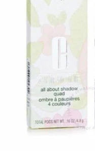 CLINIQUE All About Shadow Quad elige tu tono 0,16 oz/4,8 g nuevo en caja - Imagen 1 de 5
