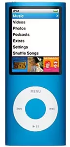Apple iPod Nano 4th Generation Gen 8GB Blue - MP3 MP4 Music Player Bundle - Picture 1 of 1