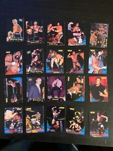 1998 Topps WCW/NWO base singles and Stickers U Pick Em