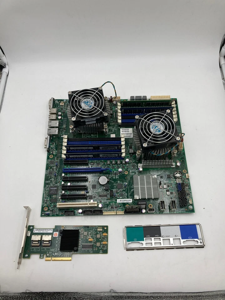 Lenovo ThinkServer TD340 Server Motherboard Dual-Intel LGA1356 DDR3 FRU 00FC121 - Image 1 of 4