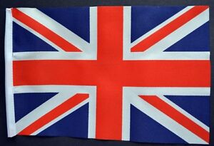 UNION JACK BUDGET FLAG small 9"x6" Great Britain British BUDGET GREAT FOR CRAFTS