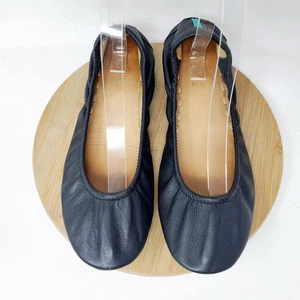 Tieks Ballerinas Damen 8 schwarz rund geschnitten klassisch bescheiden minimalistisch Schuhe - Bild 1 von 13