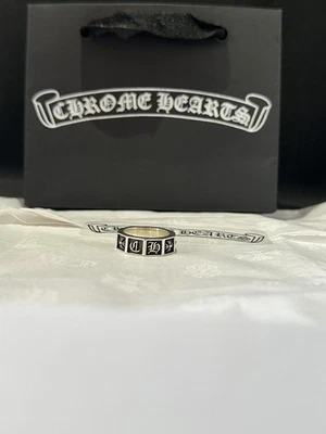 Anillo Bloque Cruz Corazones Cromo Plus EE. UU. TALLA:10 Foto 1 de 4