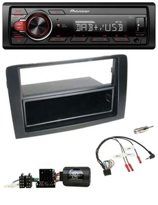 Pioneer MP3 1DIN DAB USB Lenkrad Autoradio für Fiat Idea 2006-2012 schwarz - Bild 1 von 11