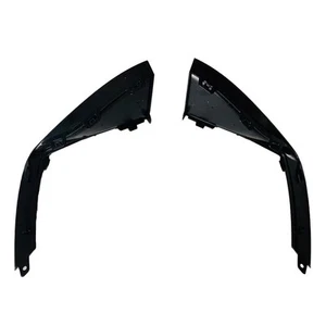 Front Pair Grille Bracket Front Bumper Grille Bracket Wear-resistant Black Color - Picture 1 of 10