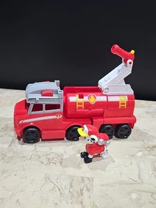 Camión de bomberos Nickelodeon Paw Patrol Big Truck Marshall y figura juguete para niños - Imagen 1 de 10