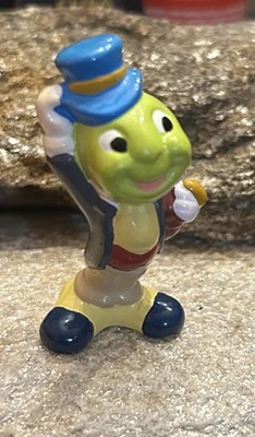 Disney Pinocchio 2” Jiminy Cricket PVC Figure Cake Topper - Image 1 of 3