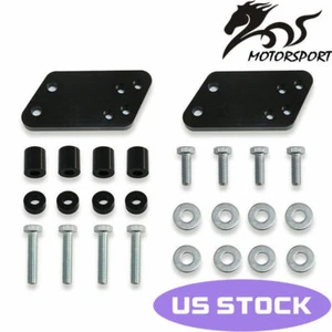 For Yamaha V-Star 650 1100 Passenger Peg Relocation Kit Classic Custom - Picture 1 of 5