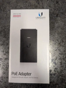 Ubiquiti POE-24-12W-G Power over Eathernet (POE) Injector - Black (NEW) - Picture 1 of 2