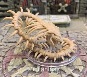 Bone Naga D&D Miniature Dungeons Dragons Skeletal Undead Snake Serpent 40 - Picture 1 of 1