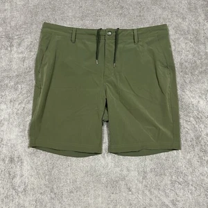Pantalones Cortos REI Co Op Para Hombres 36 Verde Ejército Exterior Senderismo 9" Entrepierna Poli Spandex Híbrido - Imagen 1 de 8