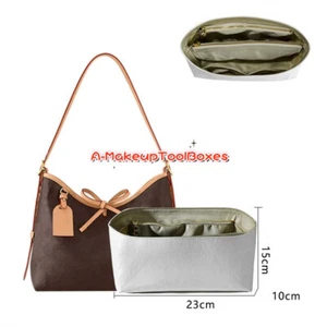 Organizador de papel Dupont Inserto Forro Modelador Bolsa interior para LV Carryall PM S93 - Imagen 1 de 9