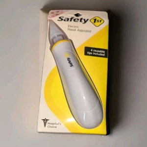 NEW SAFETY 1st ELECTRIC NASAL ASPIRATOR NOSE SUCTION - Picture 1 of 2