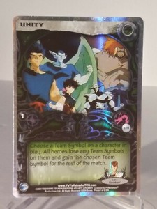 Yu Yu Hakusho TCG CCG Unity C119 Unlimited Exile Foil Card