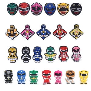 3D Power Ranger Schuh Charms PVC Wasserdicht: 10 Zufällige Charms Keine Duplikate - Bild 1 von 6