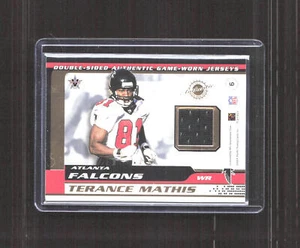 2001 Pacific Vanguard #6 Chris Chandler / Terance Mathis Double Sided Patch - Picture 1 of 2