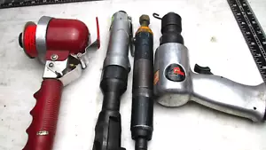 Lot Of 4 Vintage Assorted  Pneumatic Impact Tools See Pictures For Details - Picture 1 of 24