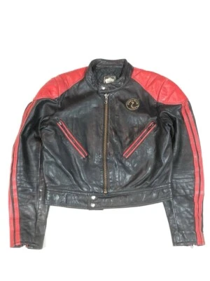 Cobra Racing Moto Leather Jacket Vintage  - Image 1 of 4