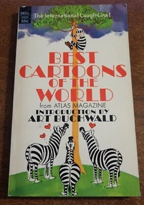 VTG Best Cartoons of the World paperback - Buchwald 1969 MINT - Imagen 1 de 3