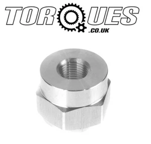 1/8" NPT Female Aluminium Weld On Fitting Ideal for Turbo Oil feed / Sensor Hex - Picture 1 of 1