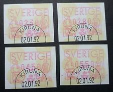 Sweden 1992 Dog Duck ATM (frama label stamp) CTO