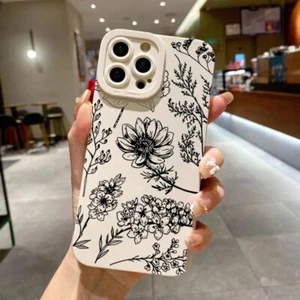 Flower Slim Shockproof Phone Case Cover Samsung S24+ S24 FE S25 Ultra A16 5G A15 - Photo 1 sur 16