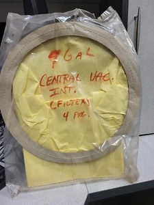 9 Gal Central Vac. INT. (Filter) 4 pkg. - Picture 1 of 1