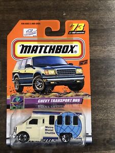 2000 MATCHBOX CHASE LOGO 73 CHEVY TRANSPORT BUS TRUCK TH TREASURE HUNT HTF PARTY