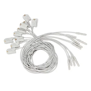 10 piezas cable EEG cable de plomo cerebral para sistema de mapeo EEG KT88 /KT88-2400/KT88-3200 - Imagen 1 de 1