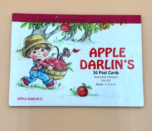 Apple Darlin's 30 Postkarten verschiedene Designs Made in USA Waschbär - Bild 1 von 6